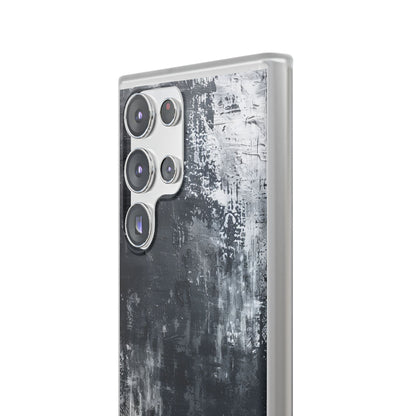 Textured Monochrome Blossom Samsung S23 - Flexi Phone Case