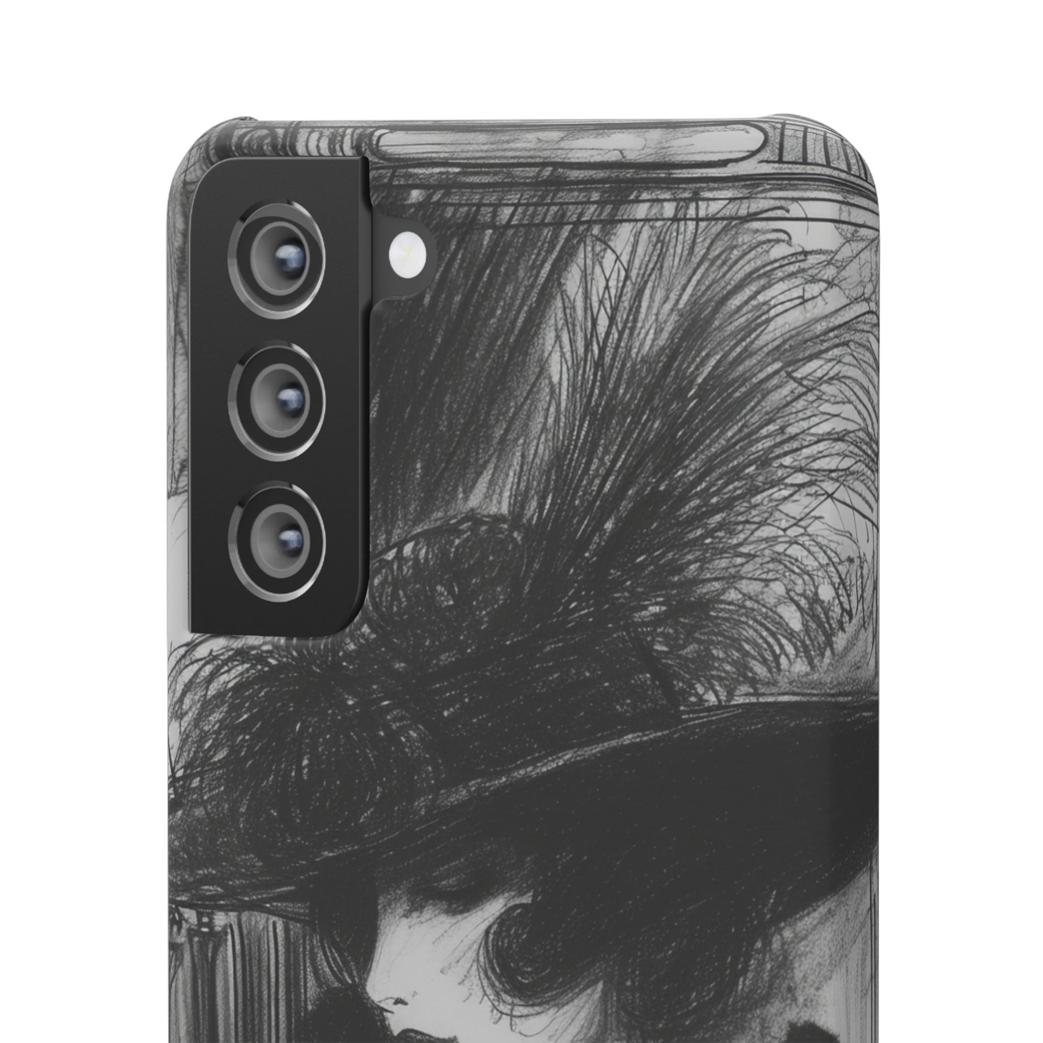 Timeless Elegance in Monochrome Samsung S21 - Slim Phone Case