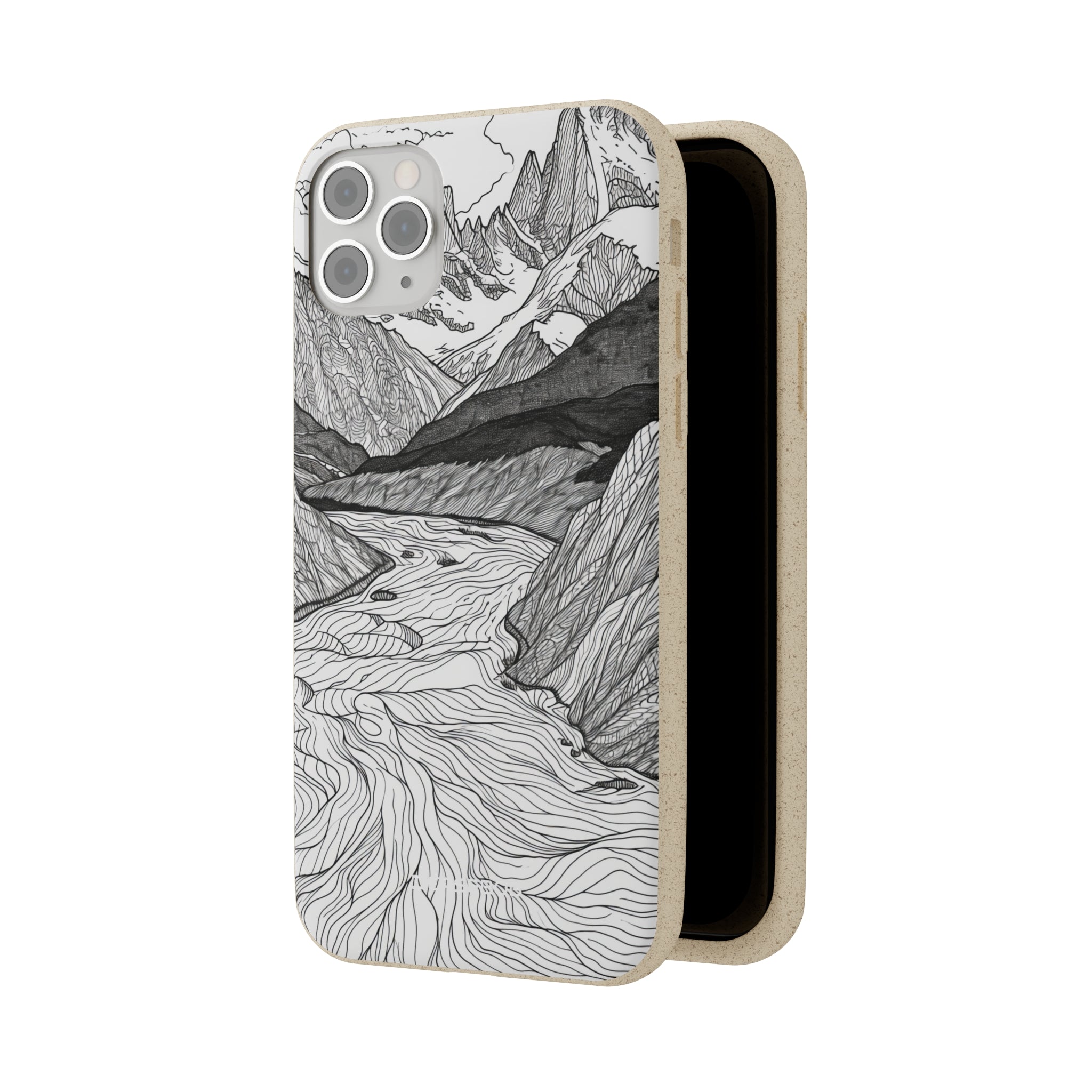 Mountain Tranquility | Biodegradable Phone Case