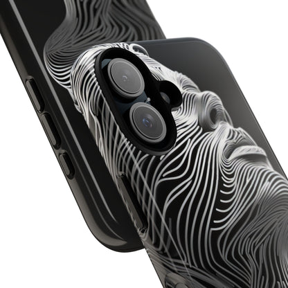 Fluid Face Lines iPhone 16 - Tough