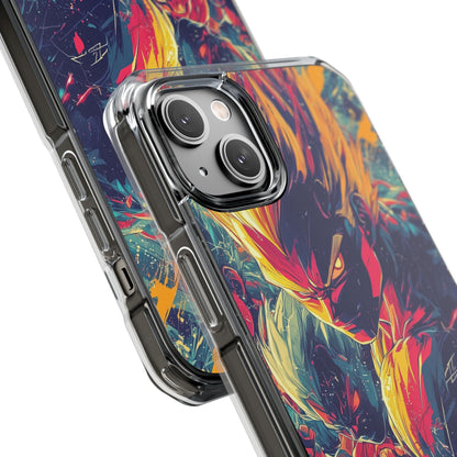 Yellow Fury iPhone 14 Plus Case - Impact