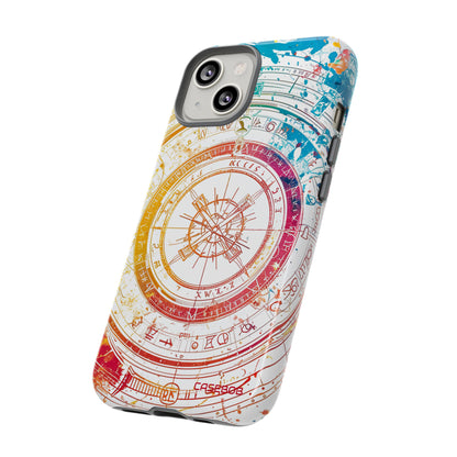 Astrological Wheel Wonders - Protective Phone Case