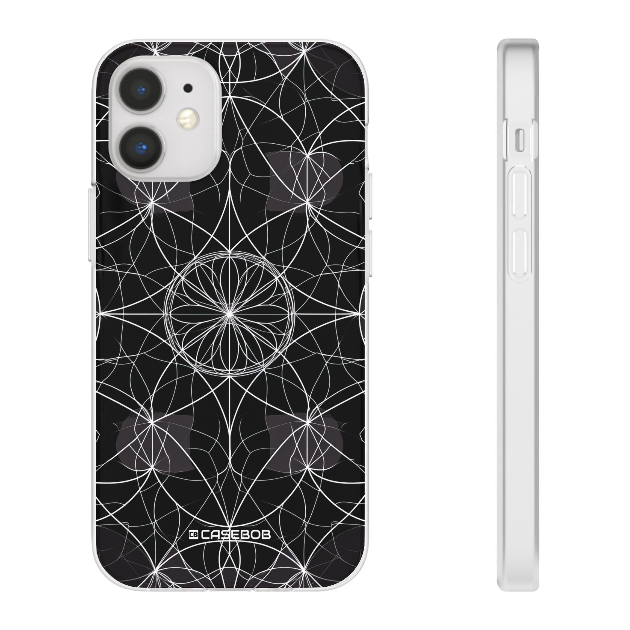 Symmetrical Elegance | Flexible Phone Case for iPhone