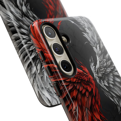 Crimson White Wings Samsung S24 Plus Case - Tough