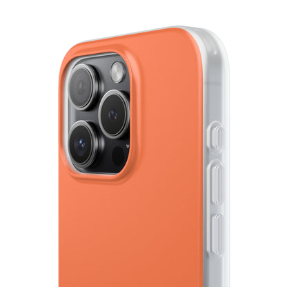 Coral iPhone 15 - Flexi Phone Case