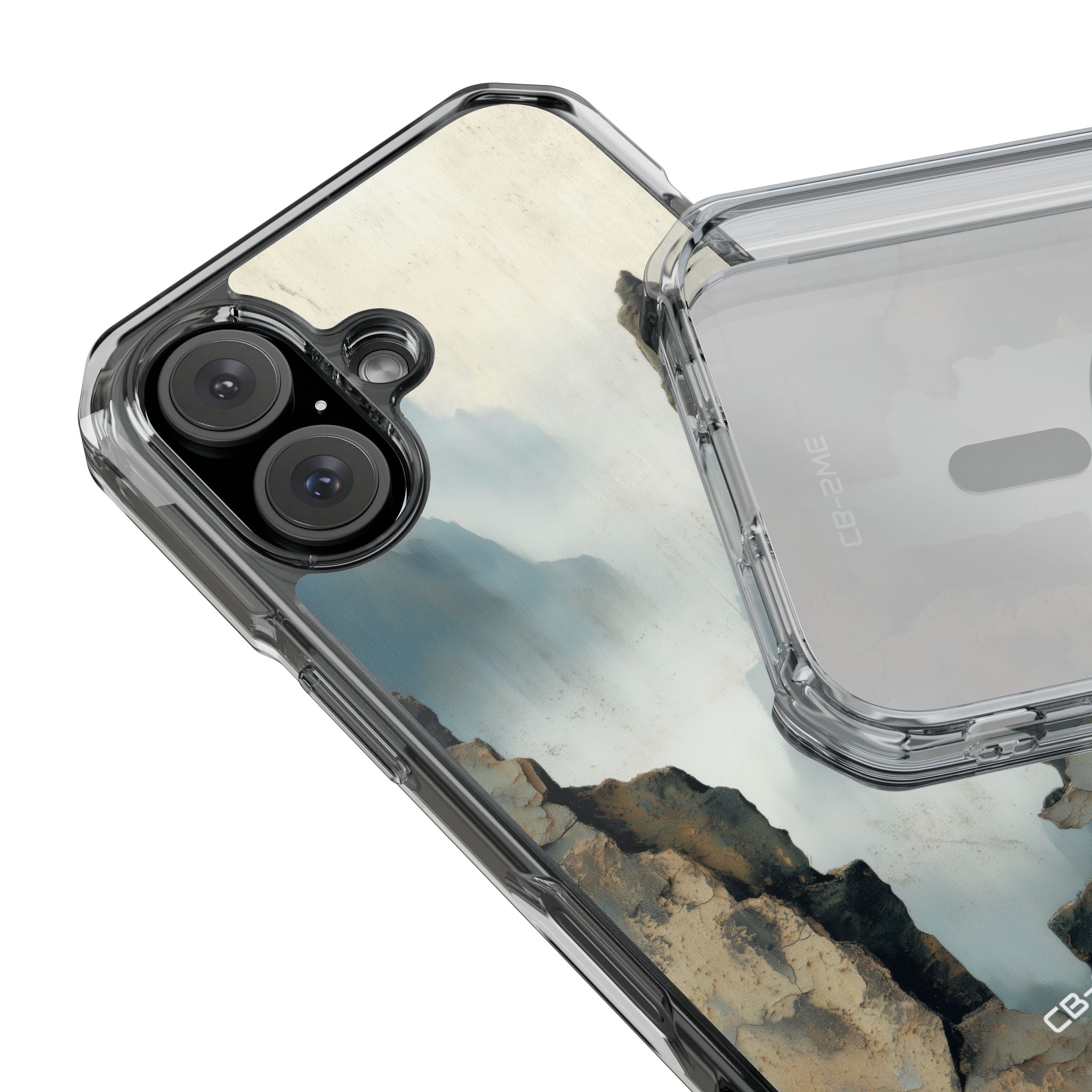 Cracks Frame Serenity iPhone Case - Impact