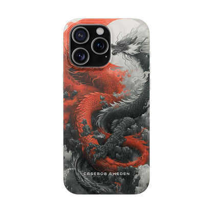 Zen Dragon Harmony iPhone 15 - Flexi Phone Case