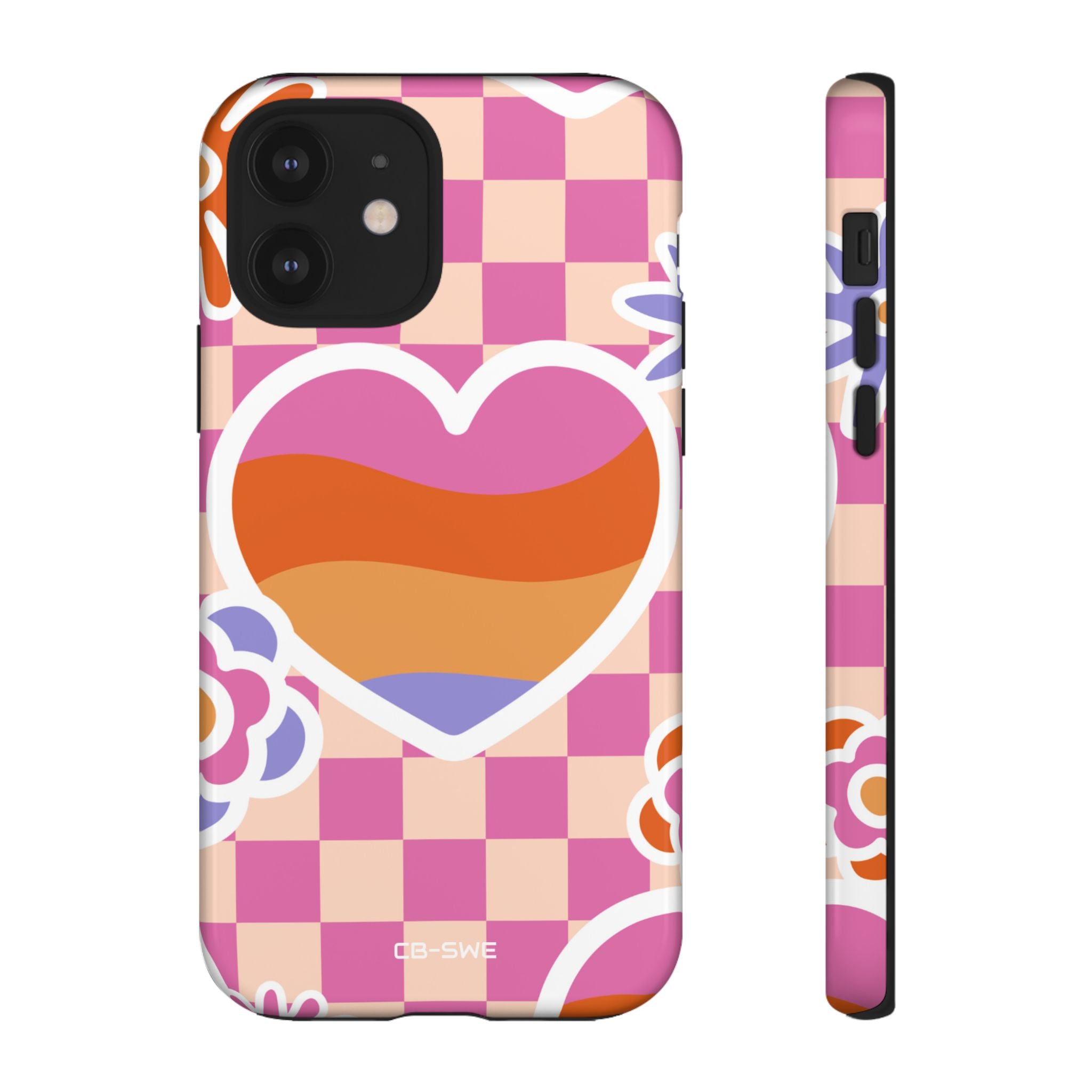 Retro Pop Whimsy - iPhone Case