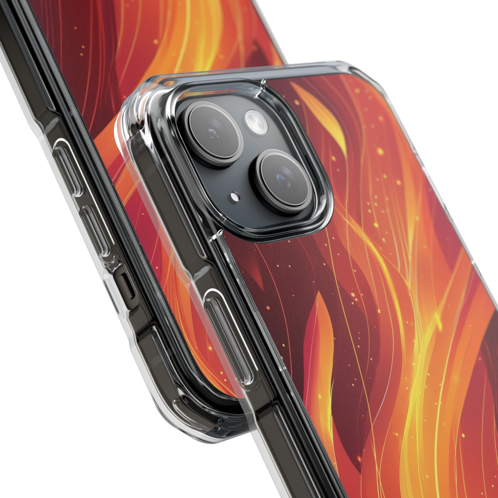 Glowing Flame iPhone 15 Case - Impact