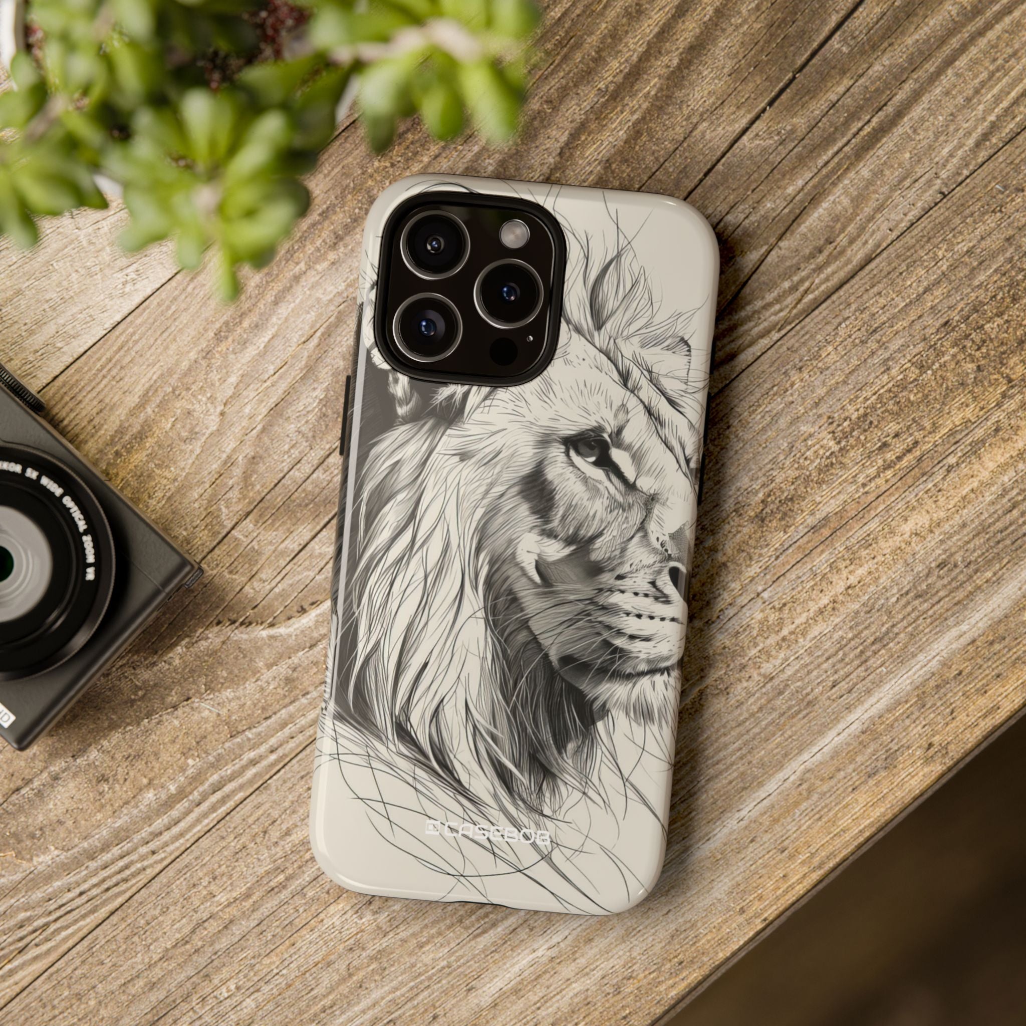 Majestic Lion: Minimalist Elegance - for iPhone 16