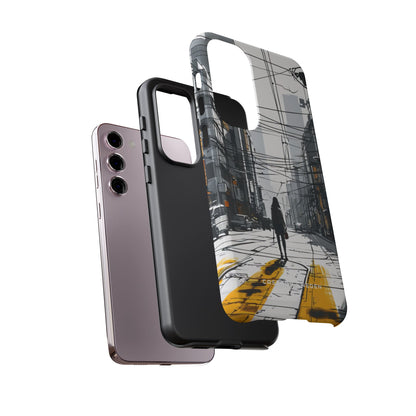 Urban Noir Streetscape Samsung S23 - Tough Phone Case