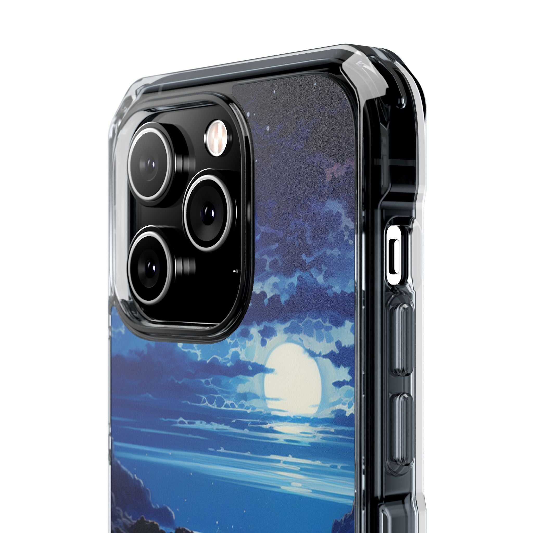 Moonlit Sea Dance iPhone Case - Impact