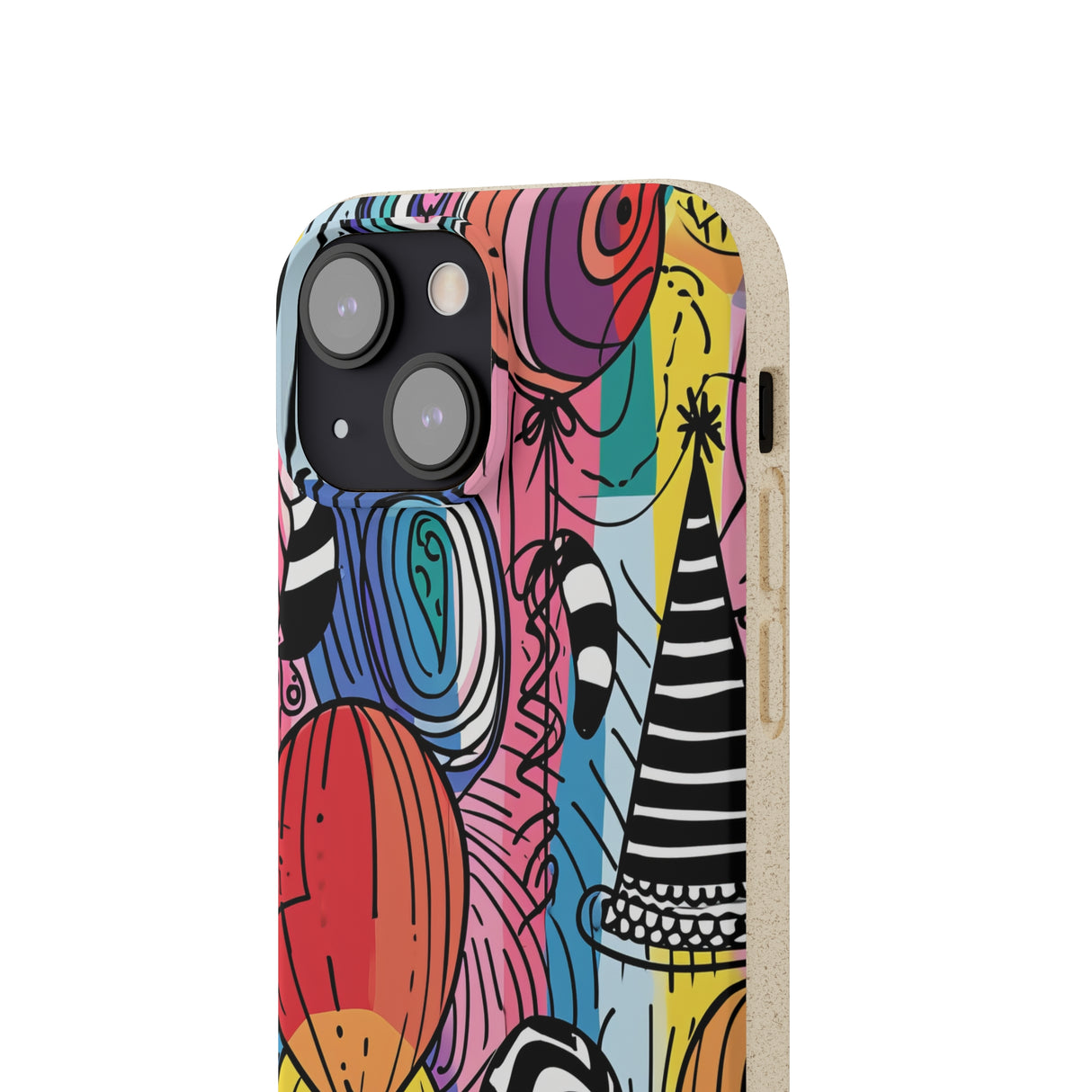 Vibrant Party Whimsy | Biodegradable Phone Case