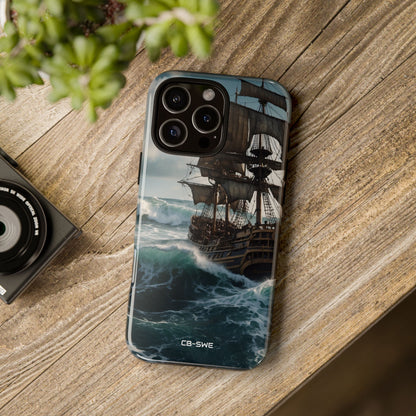 Ship Faces Waves - iPhone Case
