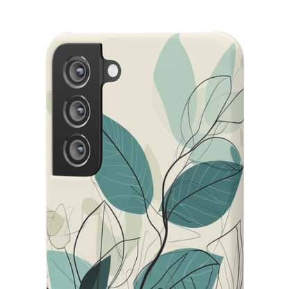 Teal Tranquility | Slim Phone Case for Samsung