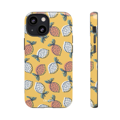 Lemons Dance Playfully - iPhone Case