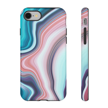 Pink Swirls - Protective Phone Case