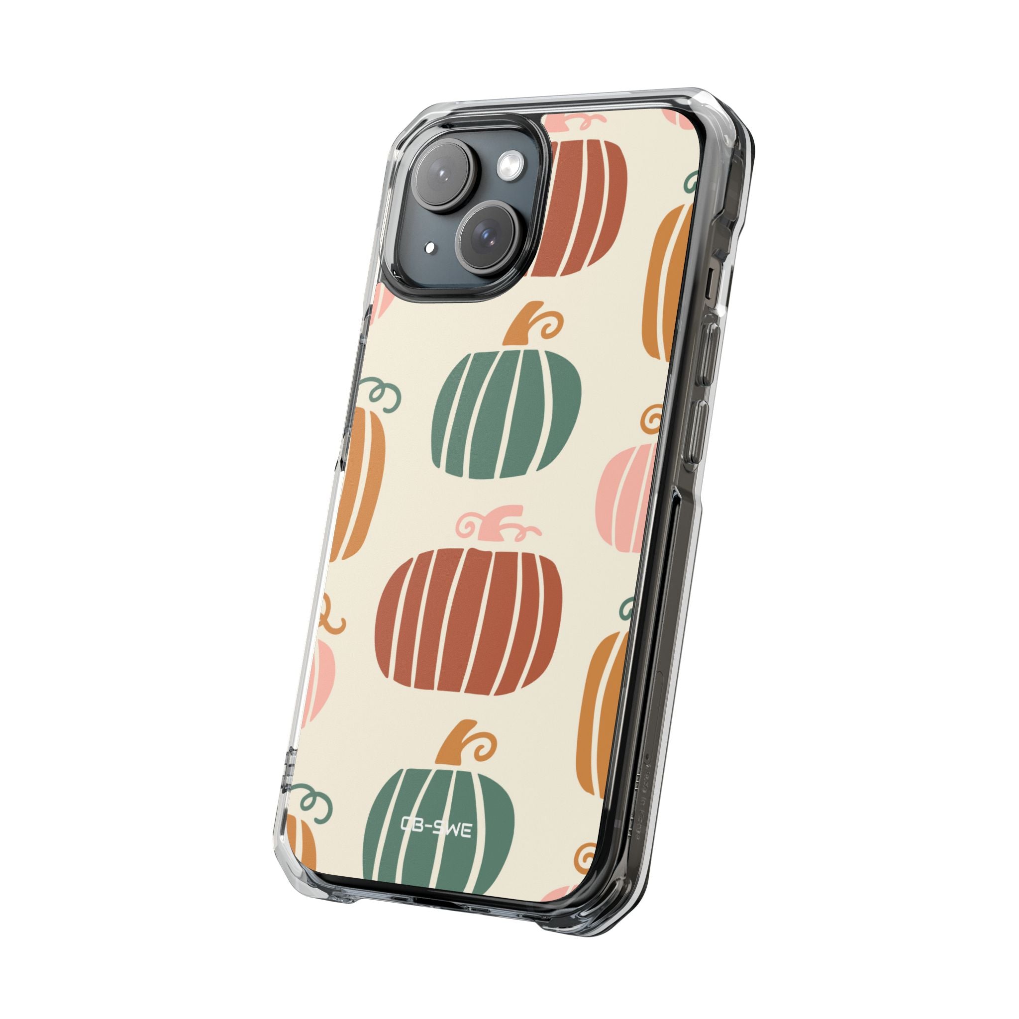 Whimsical Pumpkin Harmony iPhone Case - Impact