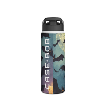 Glowing Bat Wings - Stainless Steel Water Bottle