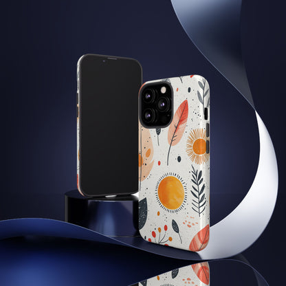 Sunlight Kisses Leaves - iPhone Case