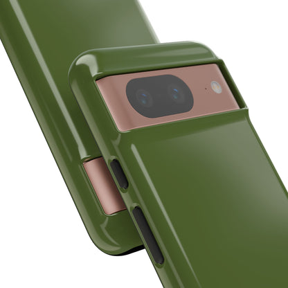 Dark Olive Green Google Pixel 8 - Tough Phone Case