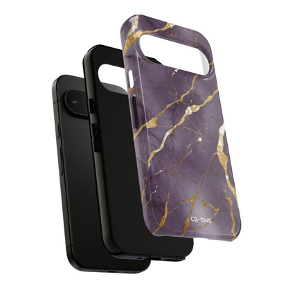 Golden Veins Flowing - Google Pixel Case