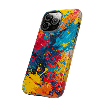 Artistic Brushstroke Bliss - Protective Phone Case