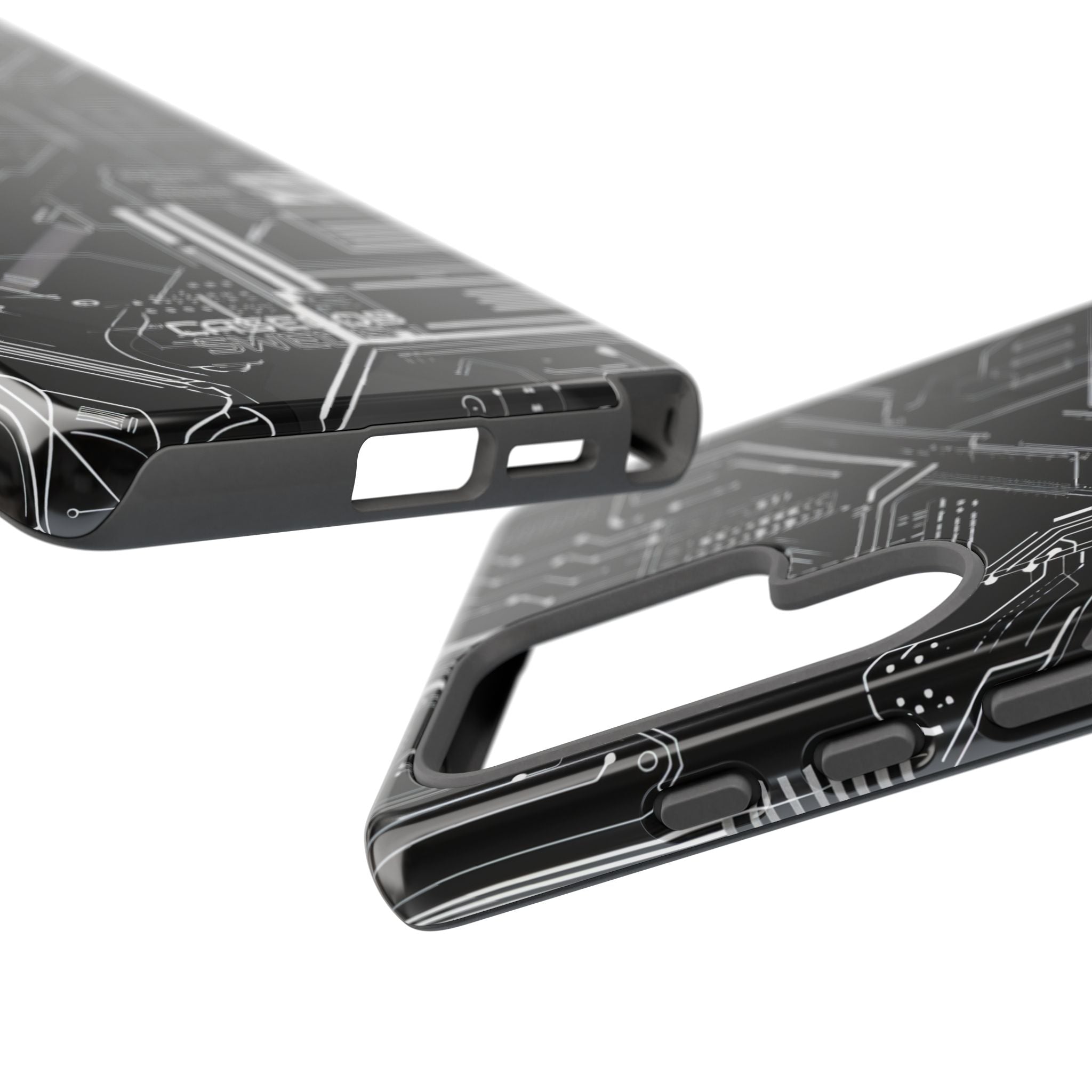 Griglia Circuitale Futuristica Samsung S25 - Tough
