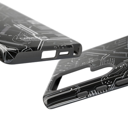 Griglia Circuitale Futuristica Samsung S25 - Tough