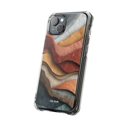 Layered Earth Whisper iPhone Case - Impact