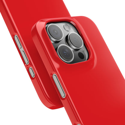 Red iPhone 16 - Slim Phone Case