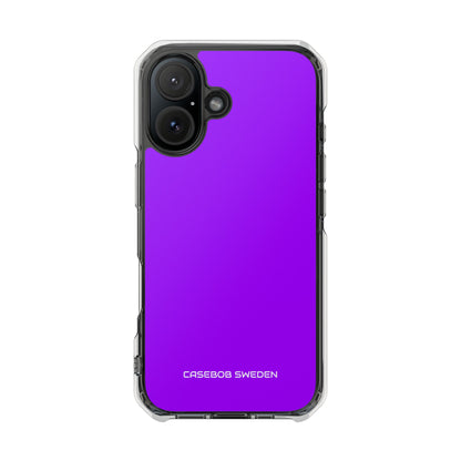 Vivid Violet - Clear Impact iPhone 16 Phone Case