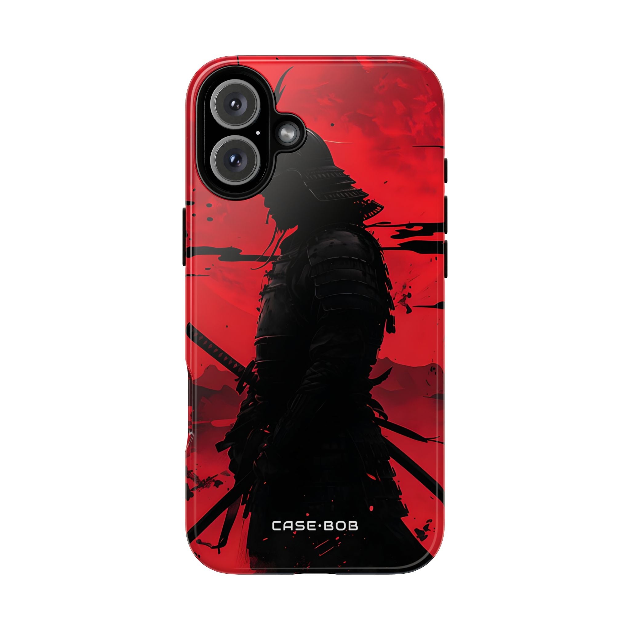 Samurai Bloodmoon iPhone 16 Plus Case - Tough