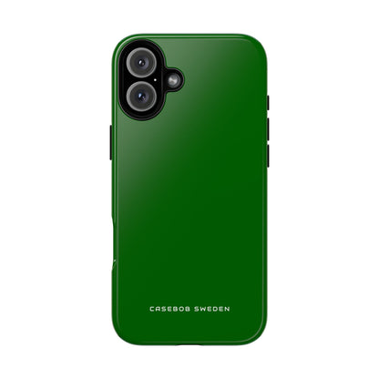 Dark Green iPhone 16 - Tough Phone Case