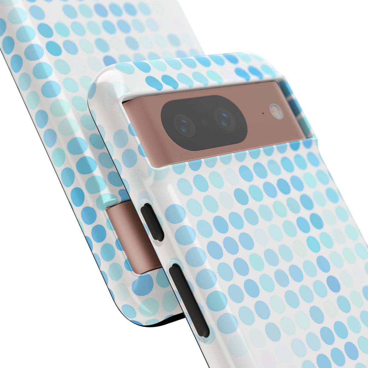 Blue Pixels - Protective Phone Case