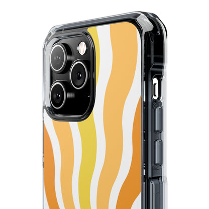 Retro Sunshine Waves iPhone Case - Impact