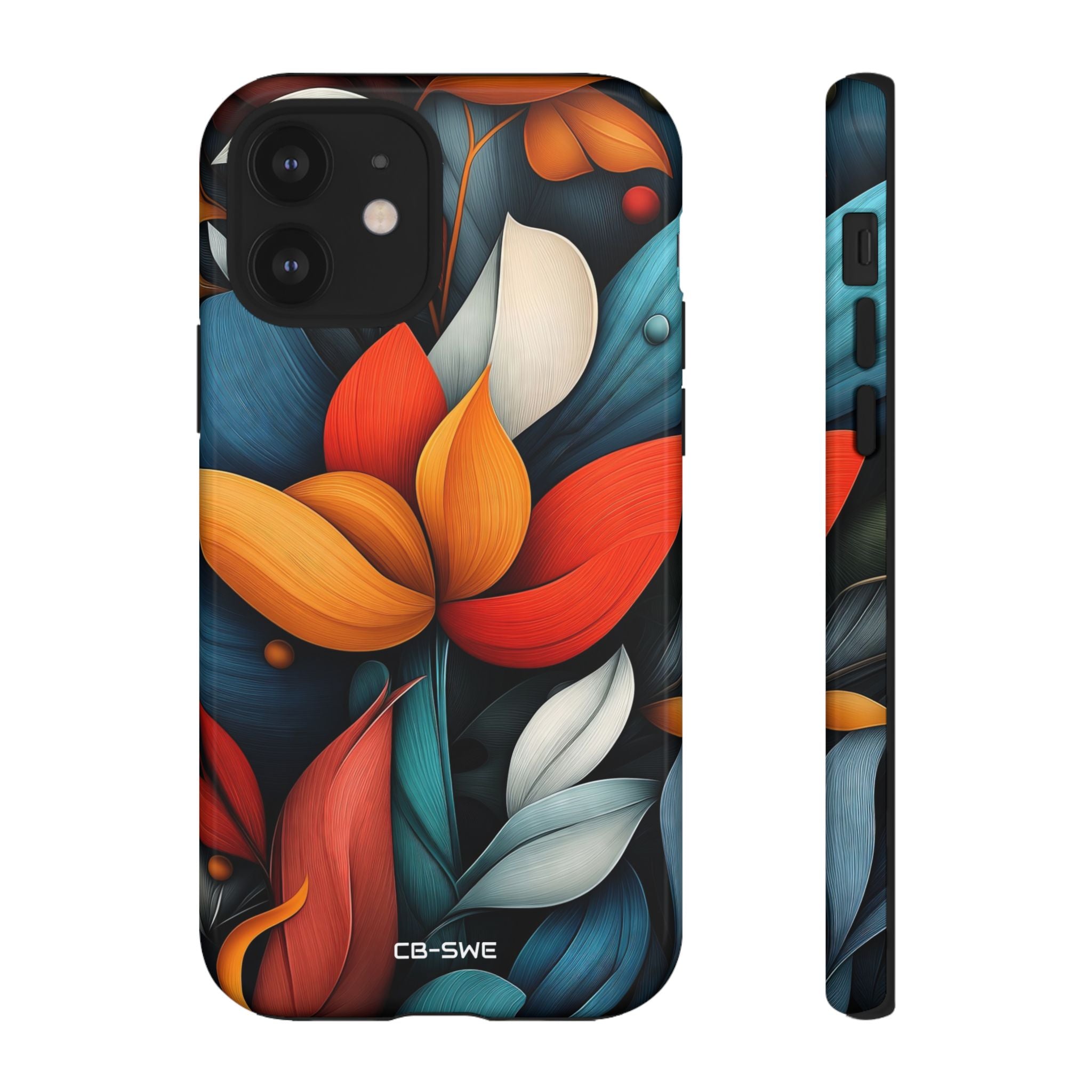 Vibrant Floral Harmony - iPhone Case
