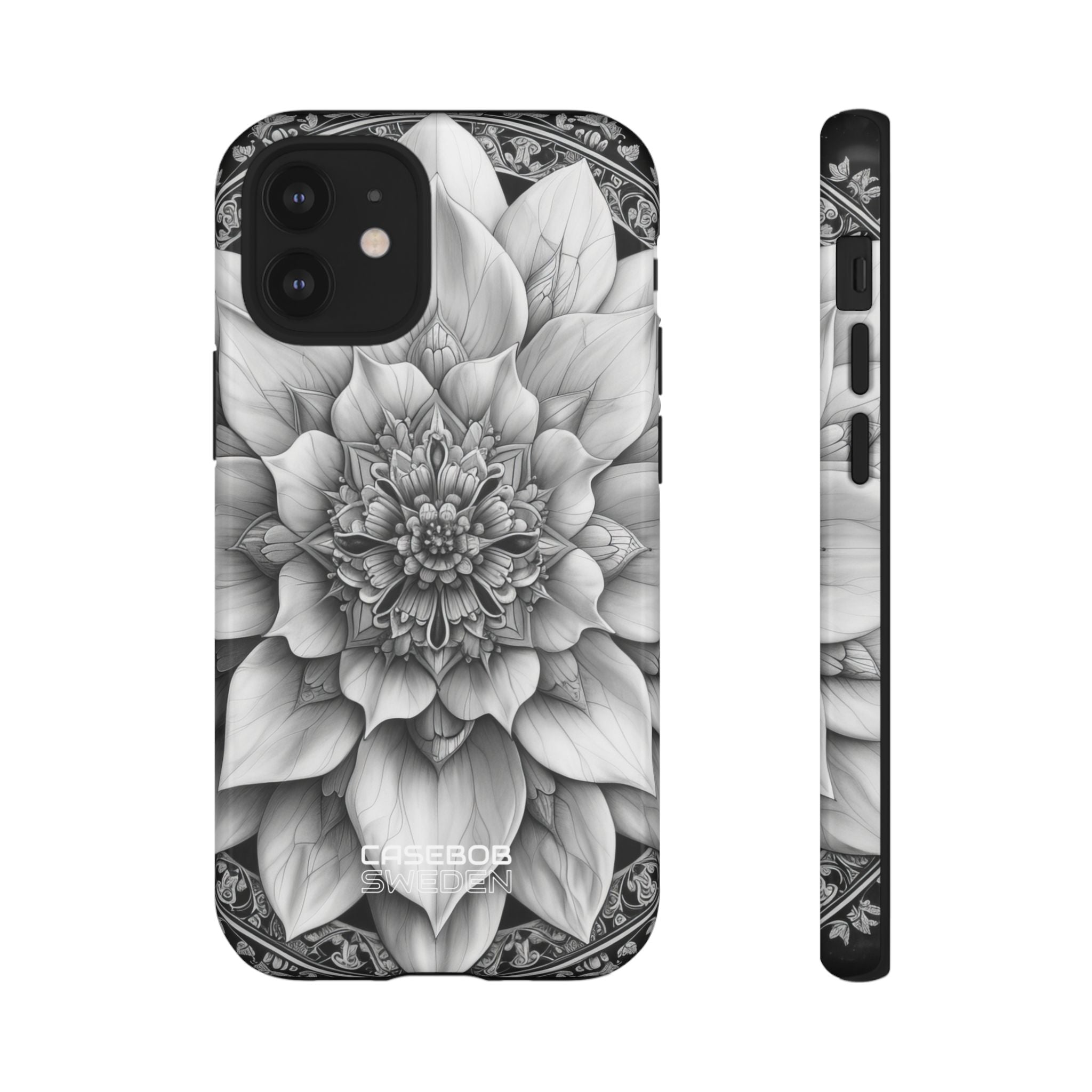 Cosmic Floral Mandala iPhone 12 - Tough