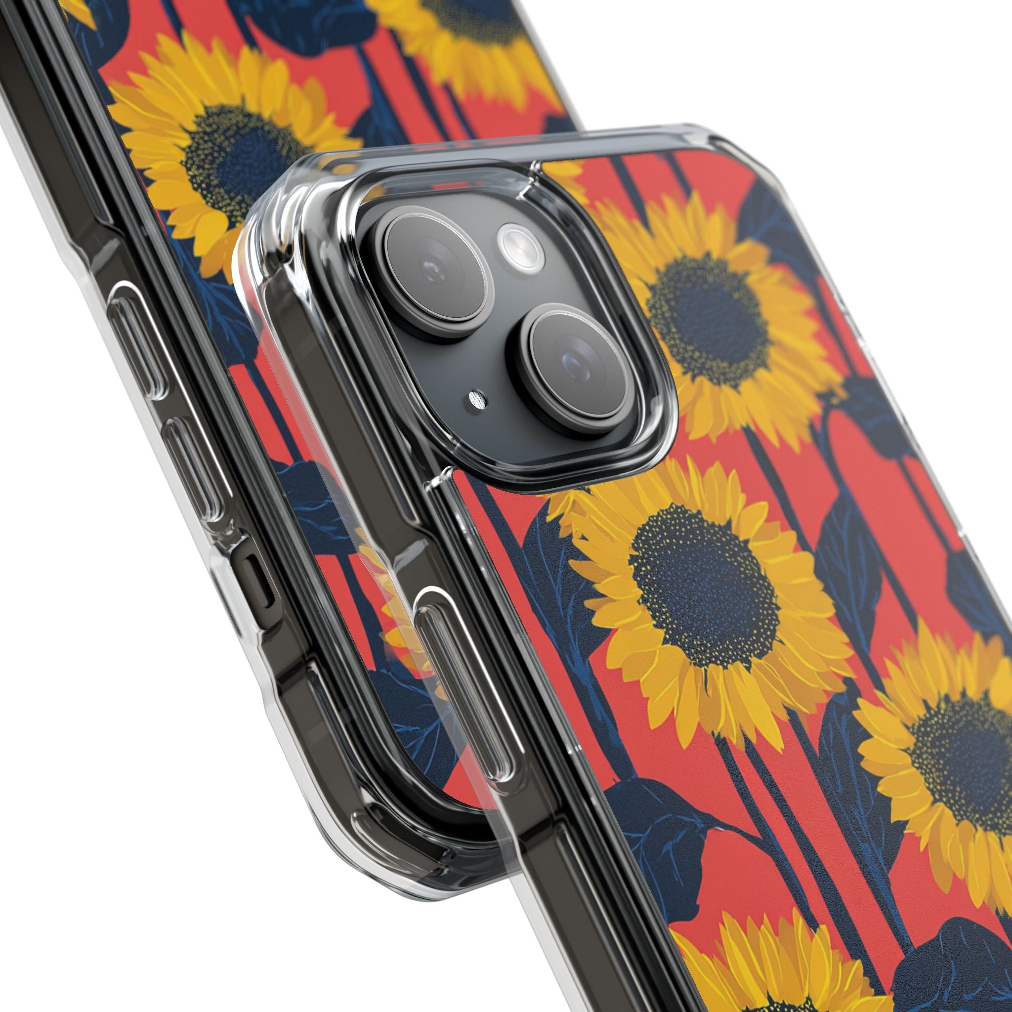 Vibrant Sunflower Rhythm iPhone Case - Impact
