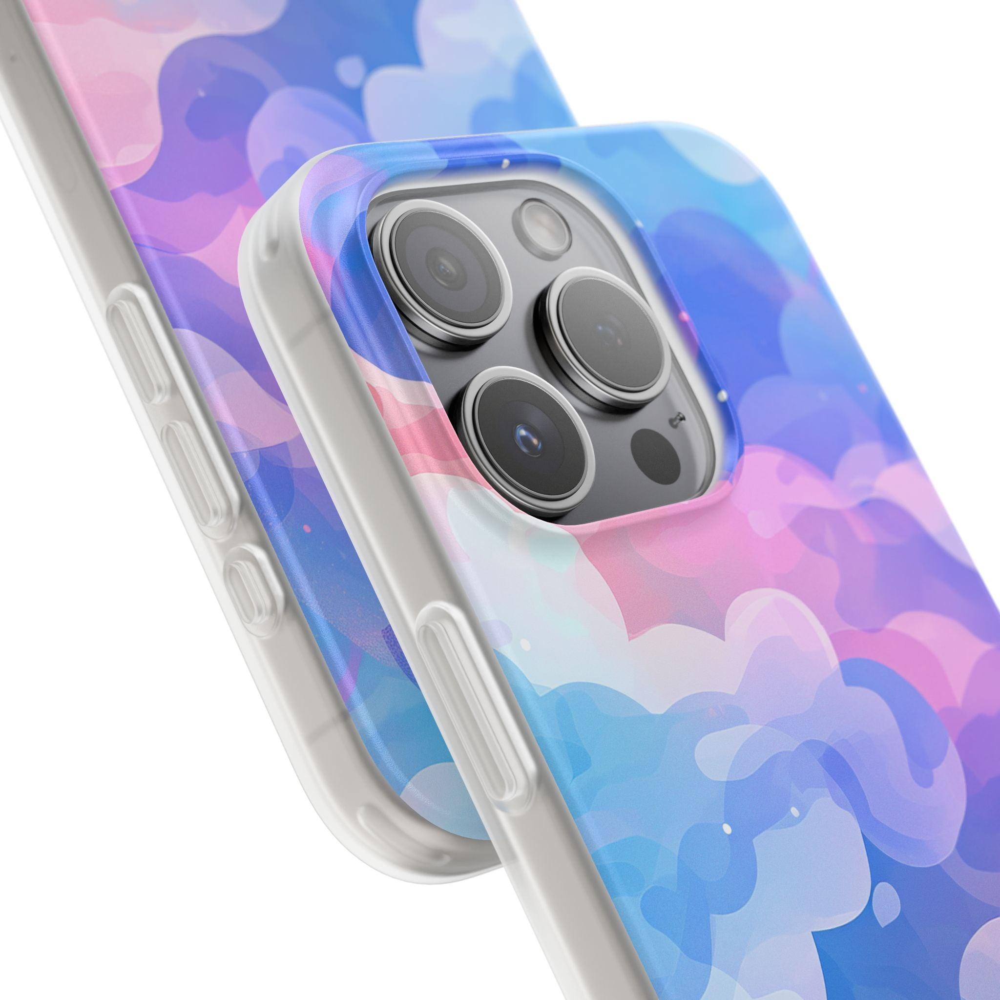 Ethereal Cloudflux iPhone 15 - Flexi Phone Case