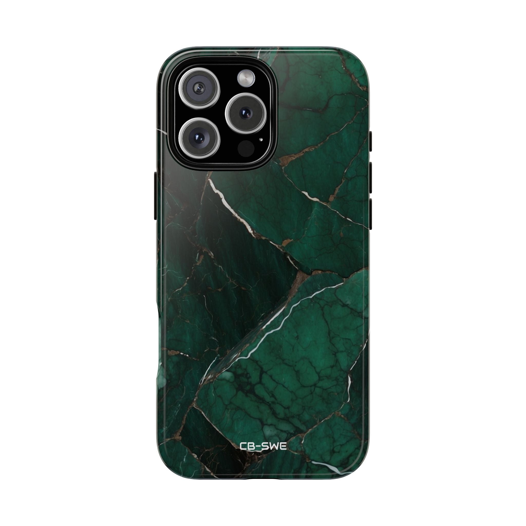 Emerald Veins Flow - iPhone Case