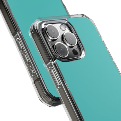 Medium Turquoise iPhone 16 - Clear Impact Phone Case