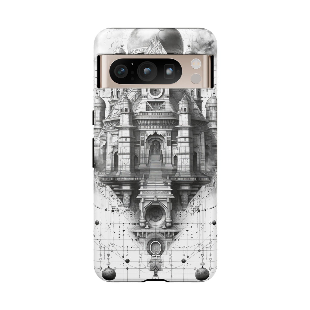 Himmlische Steampunk-Architektur – für Google Pixel 8