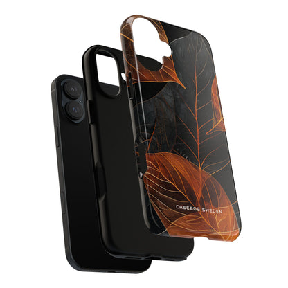 Autumn Leaf Elegance iPhone 16 - Tough Phone Case