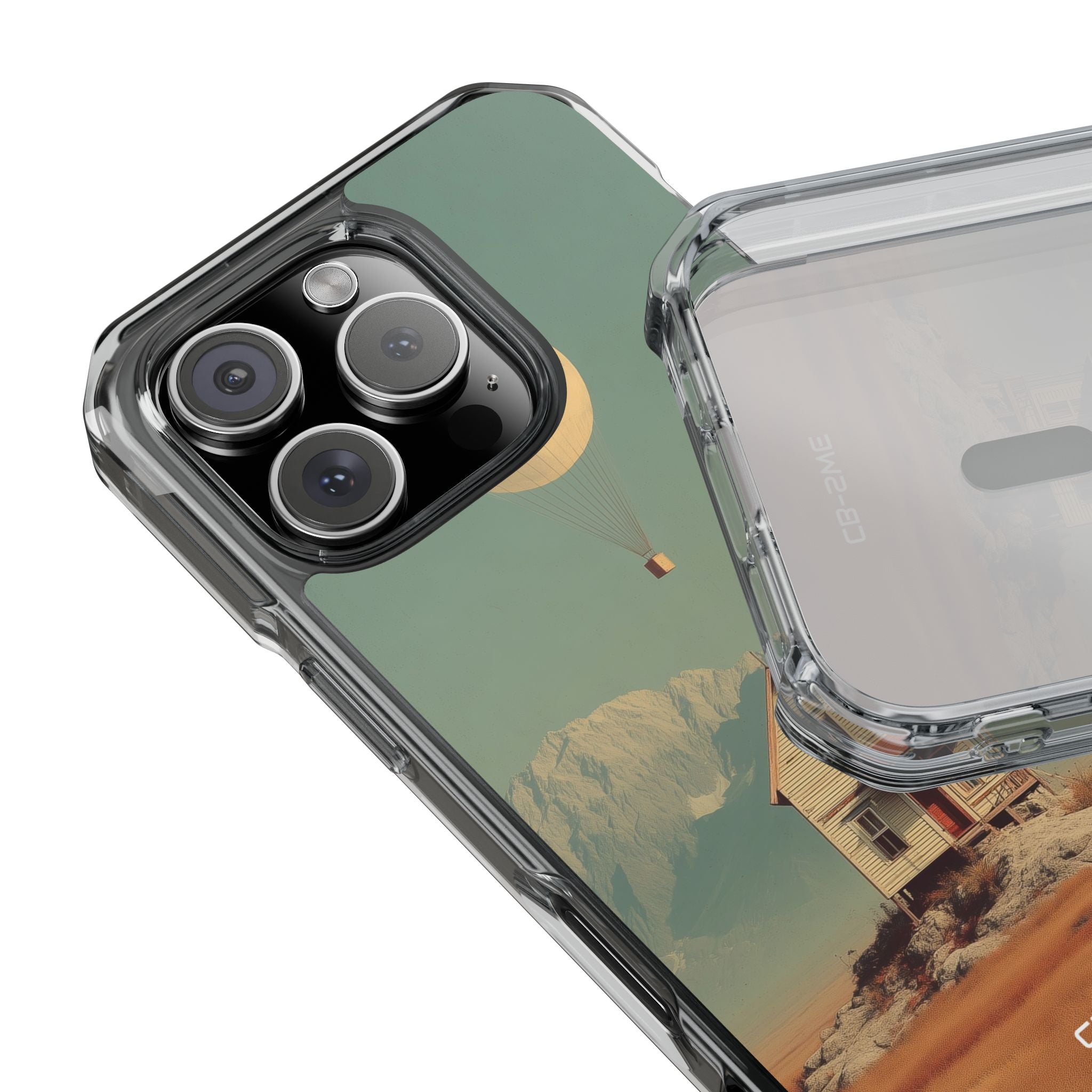 Moon Hovers Low iPhone Case - Impact