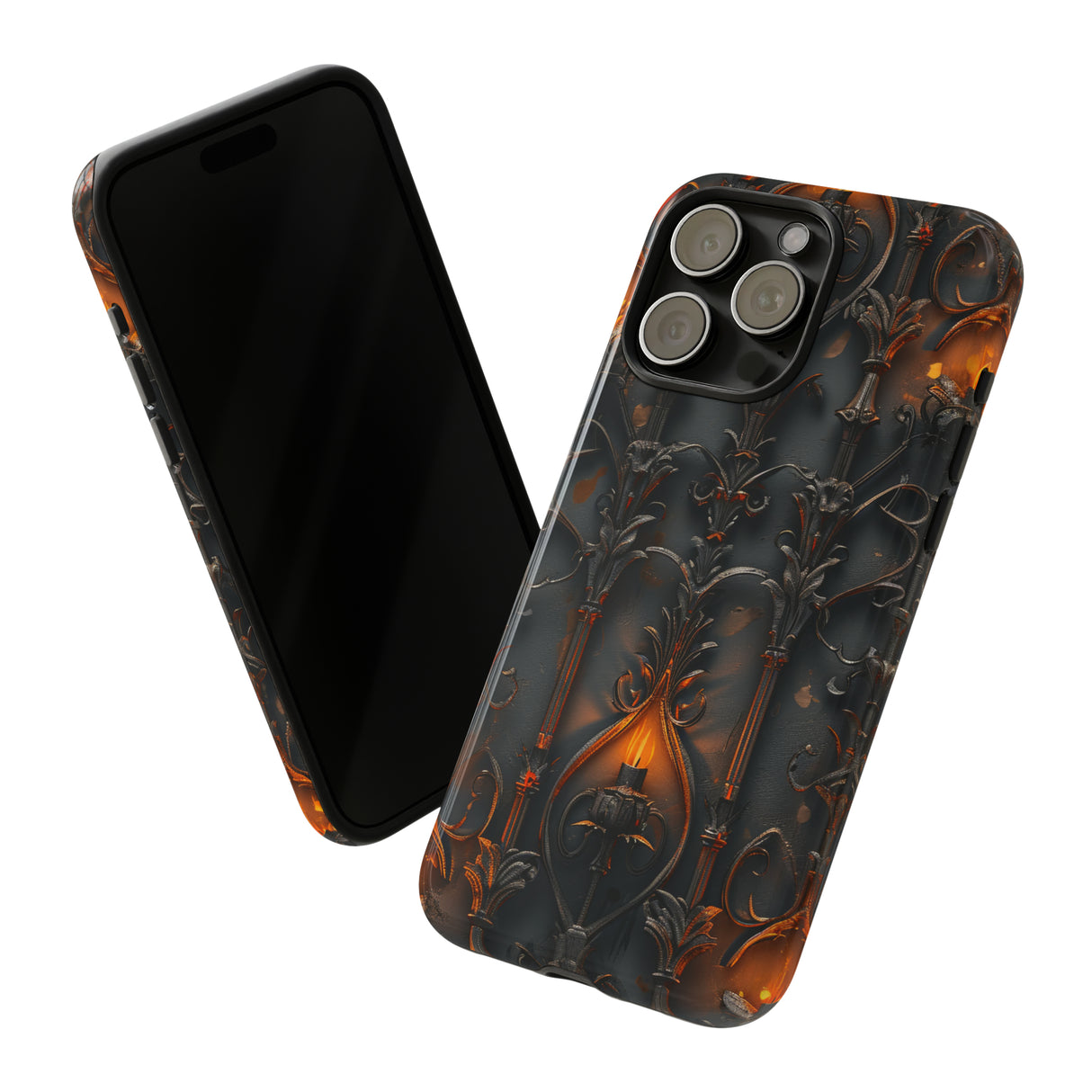 Ornate Ironwork Gothic - Protective Phone Case