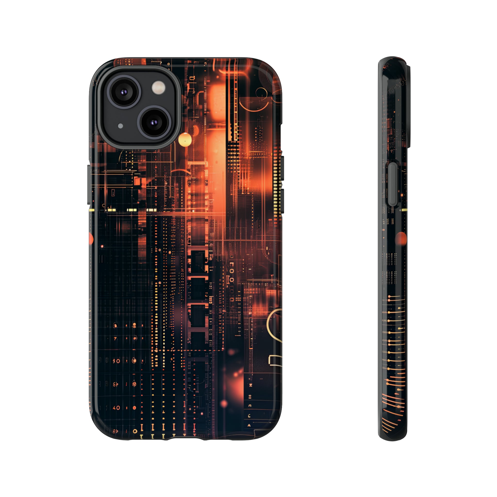 FuturTech Glare: Innovation Gradient - Protective Phone Case