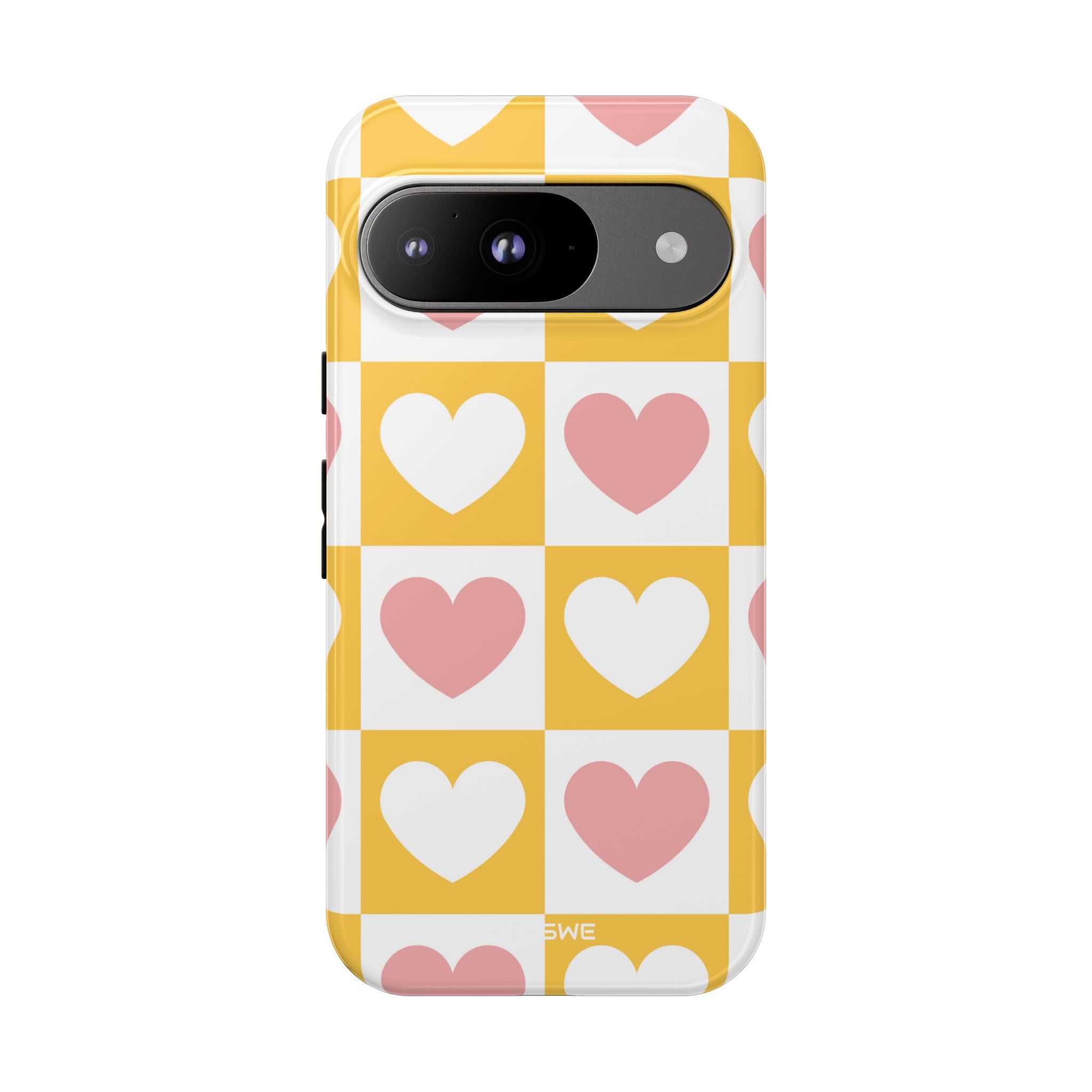 Heart Grid Harmony - Google Pixel Case