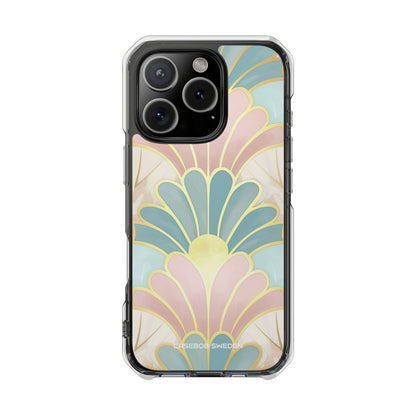 Pastel Deco Elegance - Clear Impact iPhone 16 Phone Case