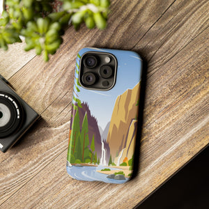 Waterfall at National Park iPhone Case (Protective)